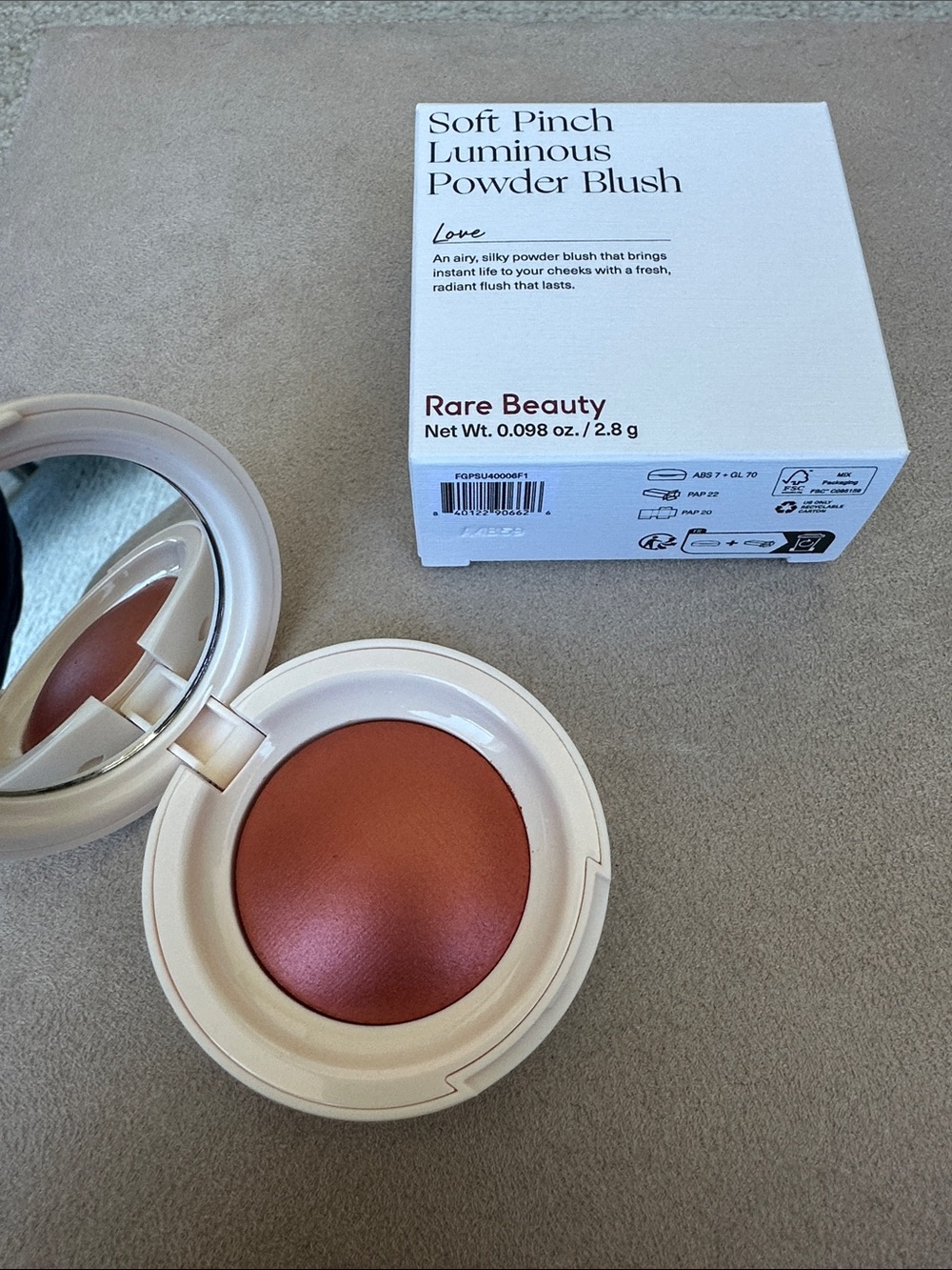 Rare Beauty Soft Pinch Luminous Blush — Love